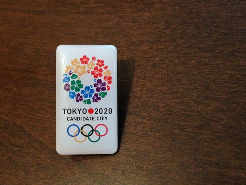 東京五輪2020招致バッジ