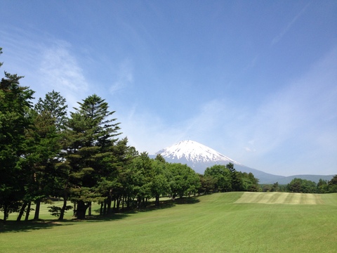 富士平原にて