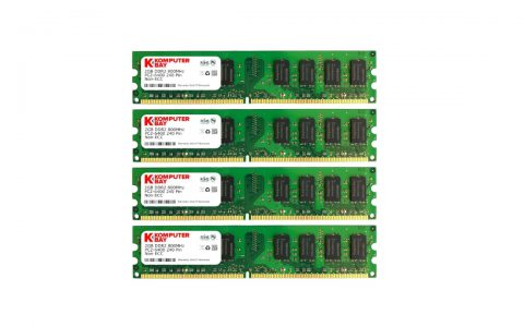 Komputerbay 8GBメモリ 4枚組 2GBX4 デスクトップパソコン用 増設メモリ DDR2 PC2-6400