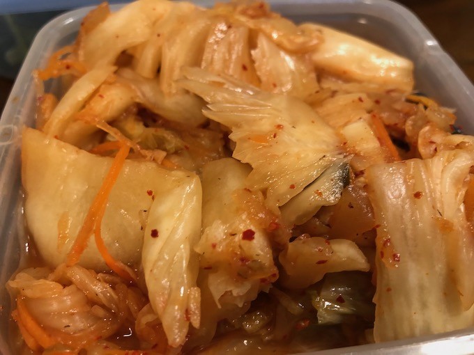 信州の白菜とキムチ