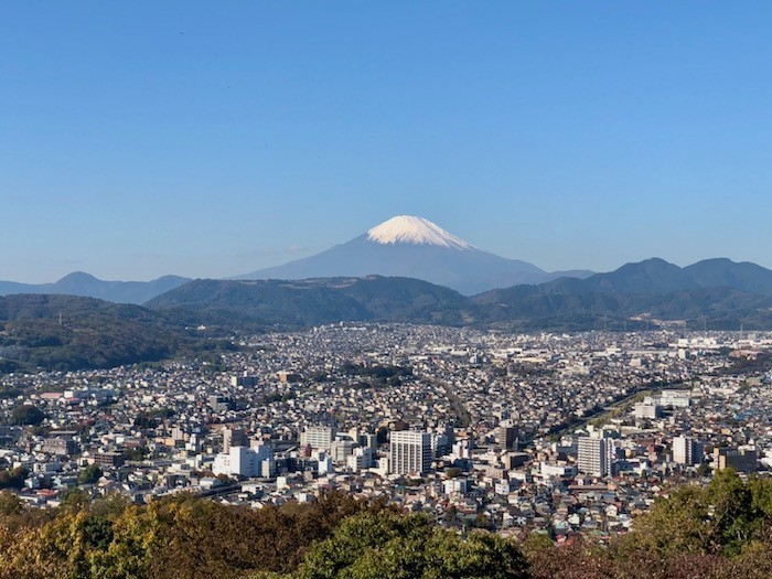 権現山からの富士山