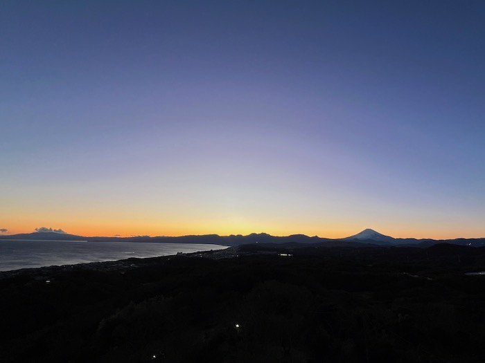 富士箱根と相模湾