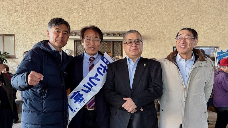 秦野市長選挙さとう伸一候補