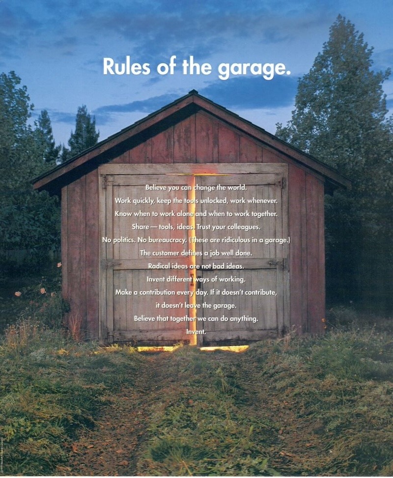 hpガレージのルール